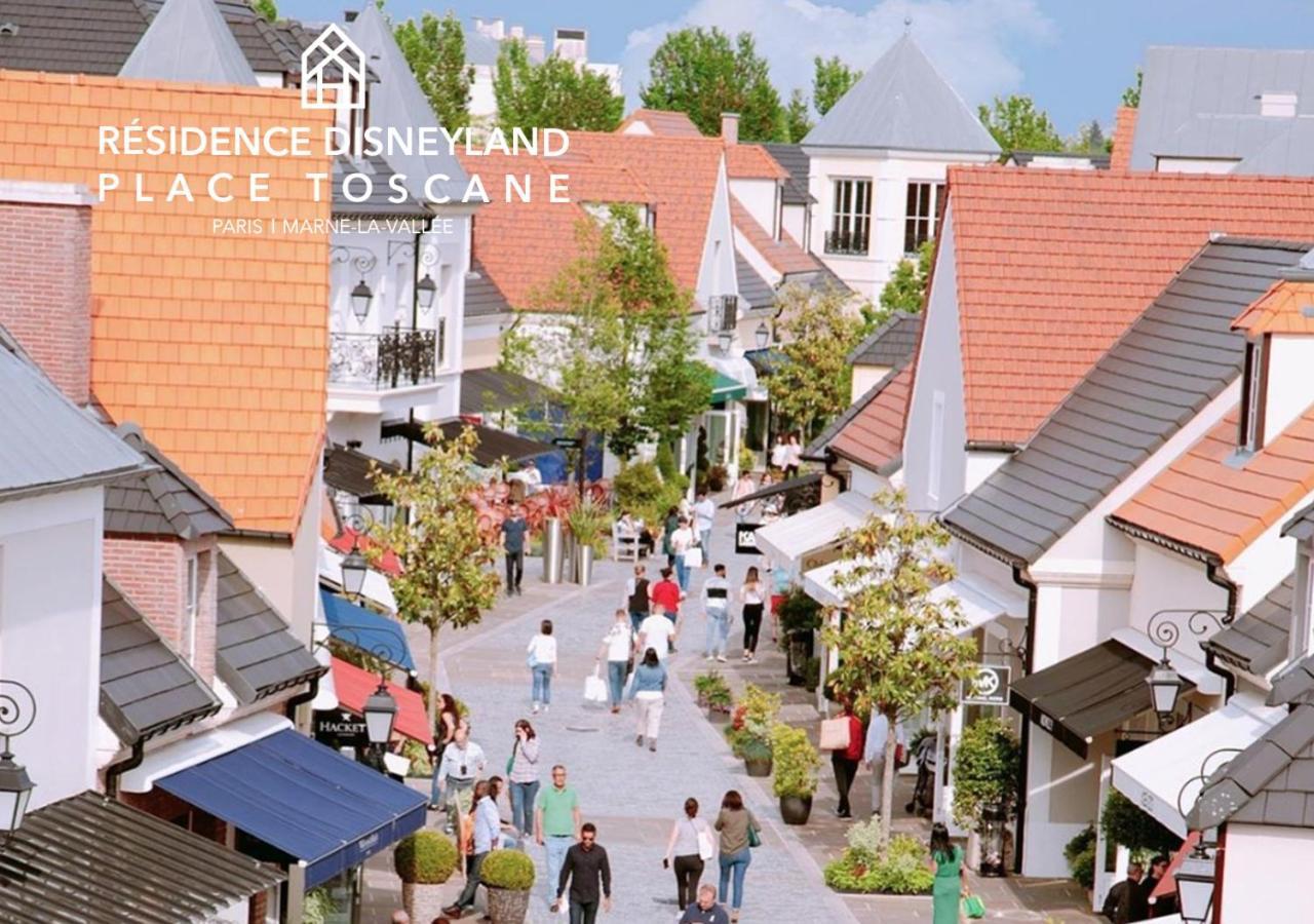 Residence Disneyland Place Toscane Serris Eksteriør billede