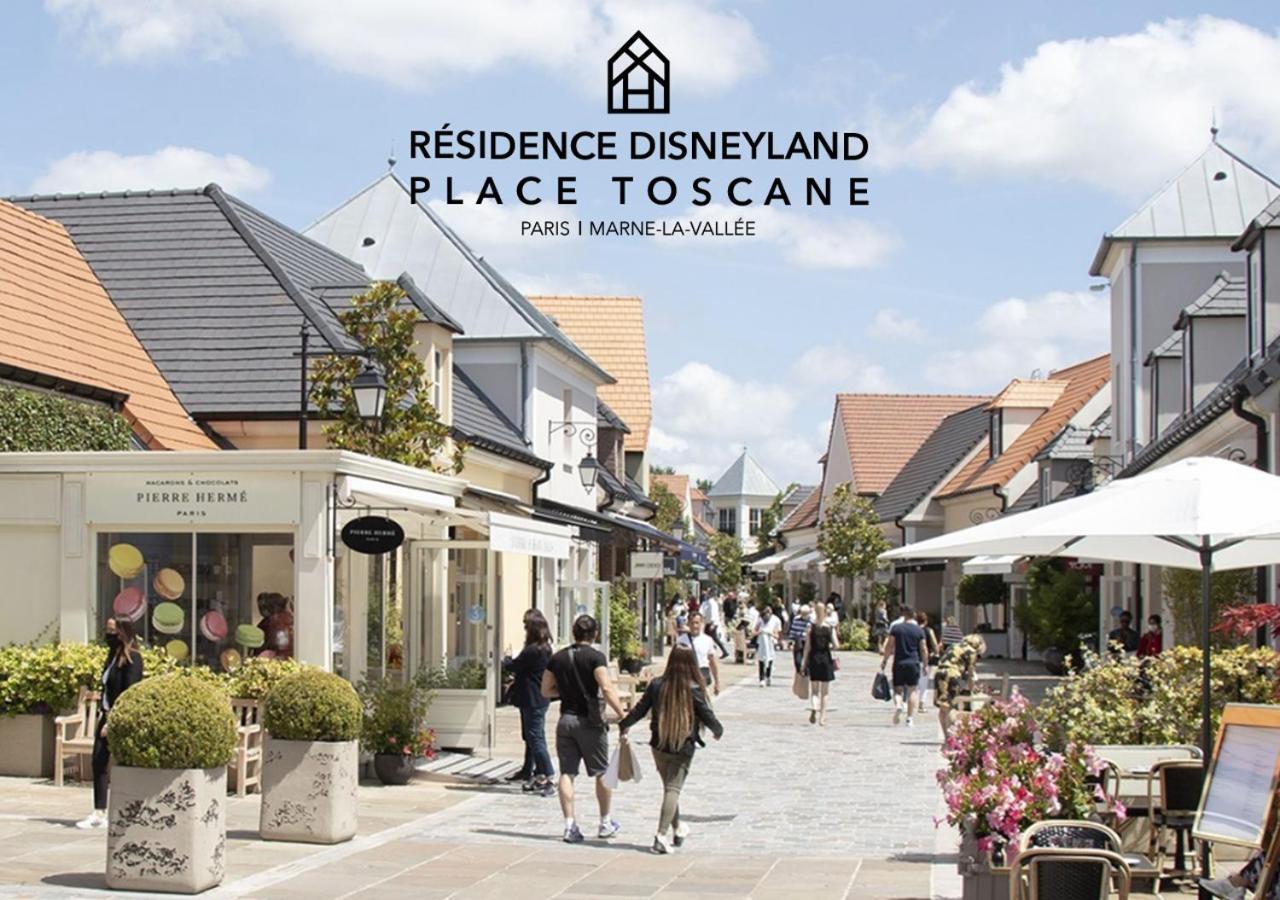 Residence Disneyland Place Toscane Serris Eksteriør billede
