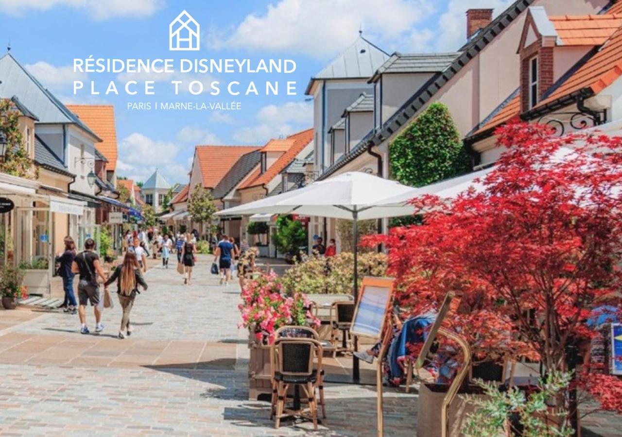 Residence Disneyland Place Toscane Serris Eksteriør billede